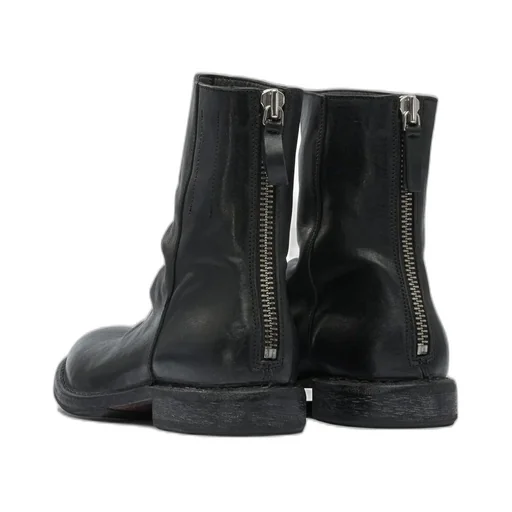 Moma Zip-Back Ankle Boots
