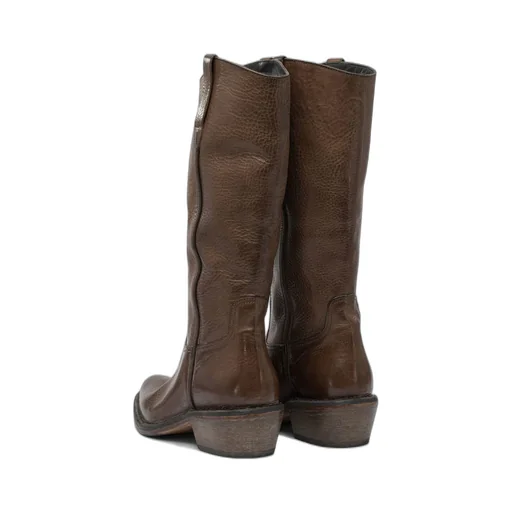 Moma Western Leather Boots