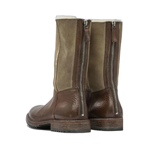 Moma Zippered Ankle Boots