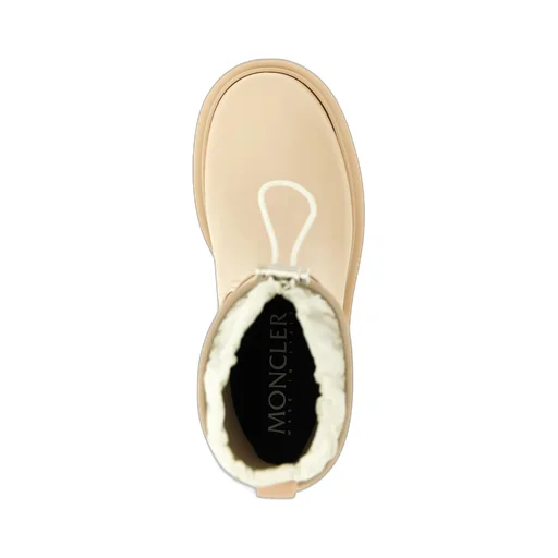 Moncler Kickstream Logo Patch Rain Boots