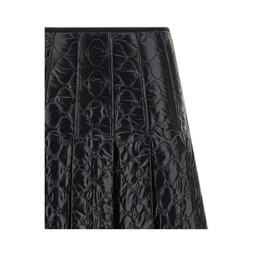 Moncler Square-Quilted Padded Midi Skirt