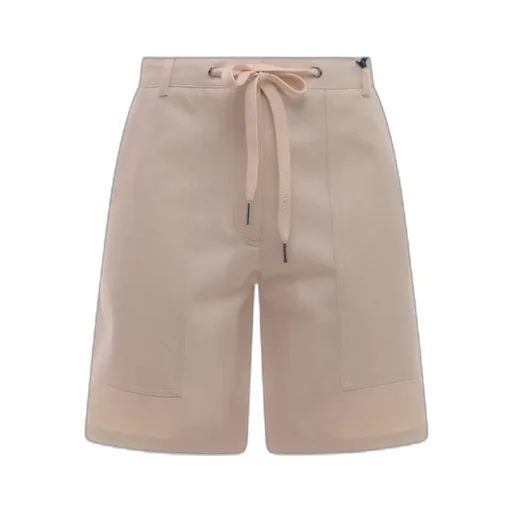 Moncler High Waist Drawstring Shorts