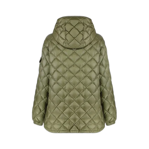 Moncler Camicia Zip-Up Quilted Jacket