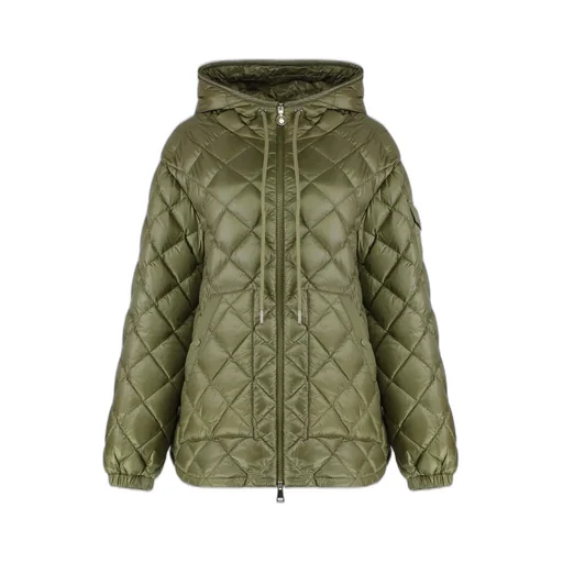 Moncler Camicia Zip-Up Quilted Jacket