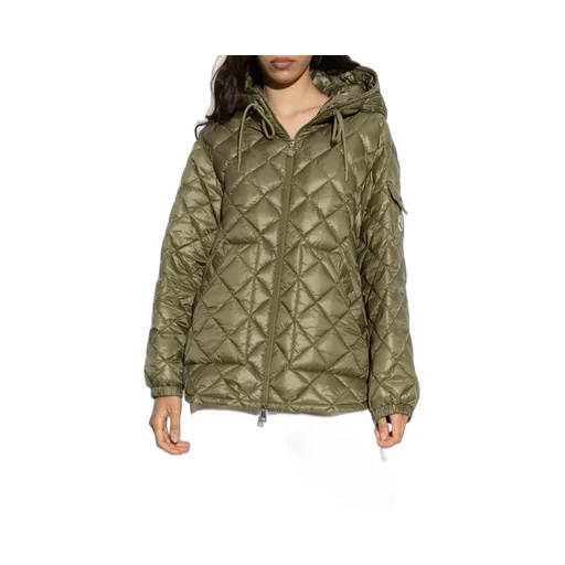Moncler Camicia Zip-Up Quilted Jacket