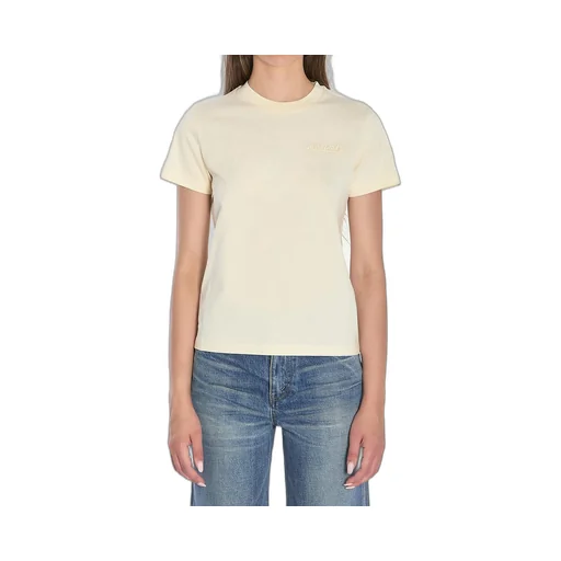 Moncler Logo Embroidered Crewneck T-Shirt