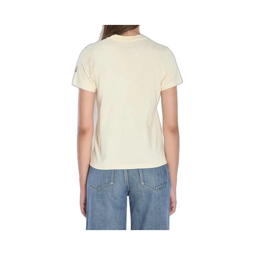 Moncler Logo Embroidered Crewneck T-Shirt