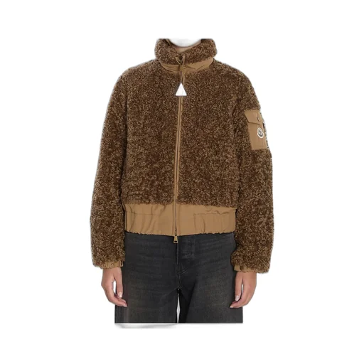 Moncler Coligny Teddy Zip-Up Jacket