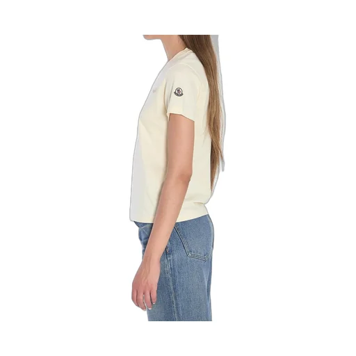 Moncler Logo Embroidered Crewneck T-Shirt
