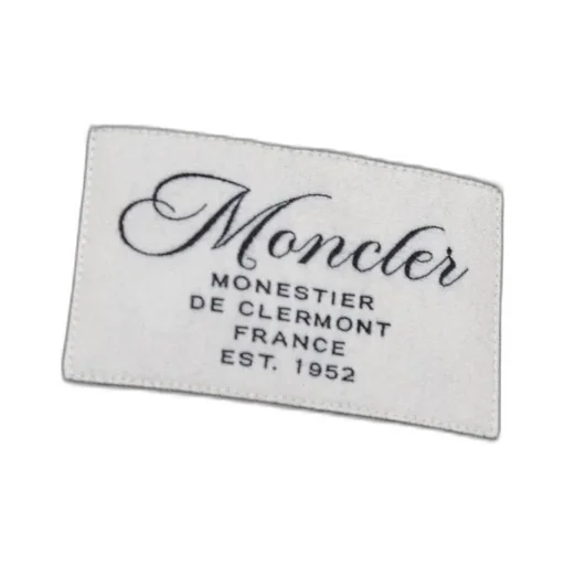 Moncler Pleated Logo Patch Long-Sleeved Polo Dress