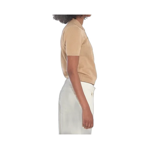 Moncler Logo Embroidered Polo Shirt