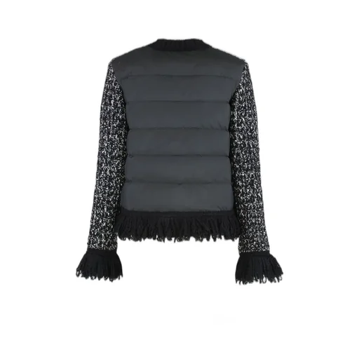 Moncler Fringed Panelled Cardigan
