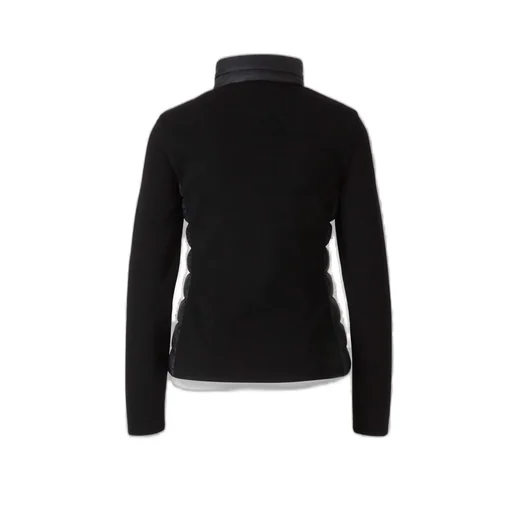 Moncler Logo Patch Zip-Up Panelled Cardigan