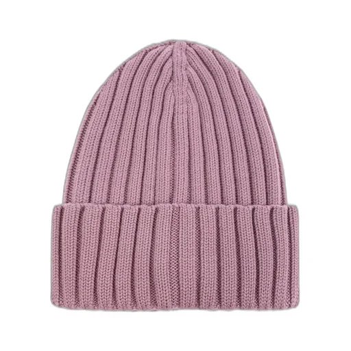 Moncler Logo Patch Ribbed Beanie