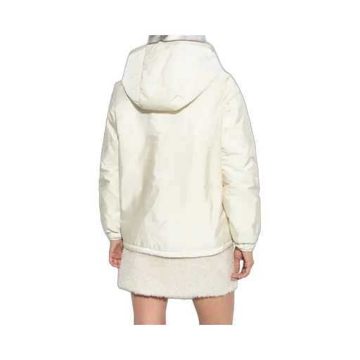 Moncler Teddy-Trimmed Padded Zip-Up Hoodie