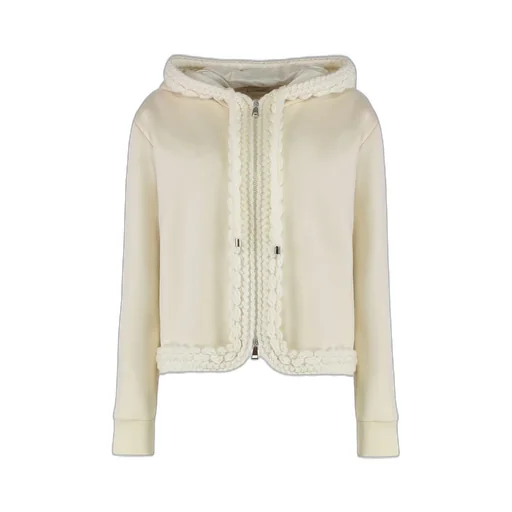 Moncler Zip-Up Drawstring Hoodie