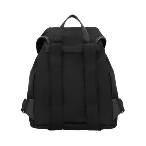 Moncler Logo Plaque Foldover Top Backpack