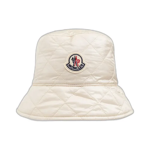 Moncler Logo Patch Quilted Bucket Hat