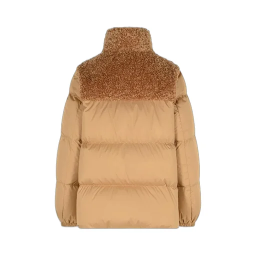 Moncler Esnaie Logo Patch Zip-Up Jacket