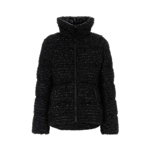 Moncler Urbel Tweed Short Down Jacket