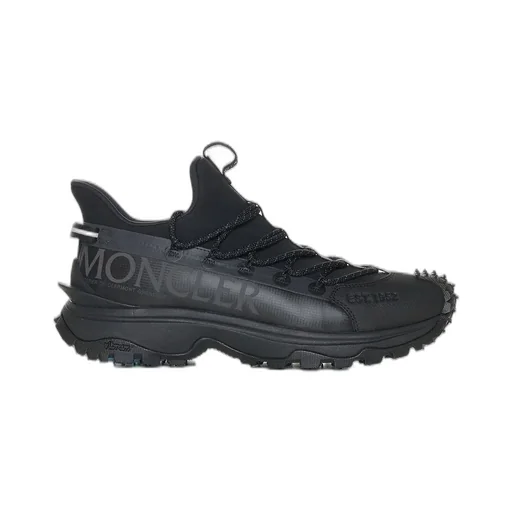 Moncler Logo Printed Stretch Ripstop Sneakers