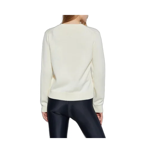 Moncler Logo Patch Crewneck Jumper