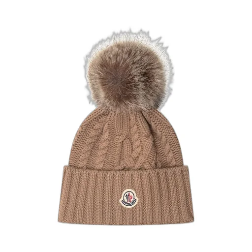Moncler Logo Patch Beanie