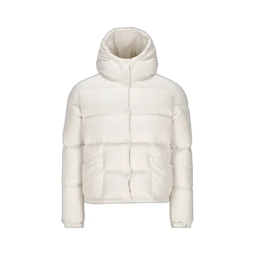 Moncler Ebre Logo Embroidered Button-Up Jacket