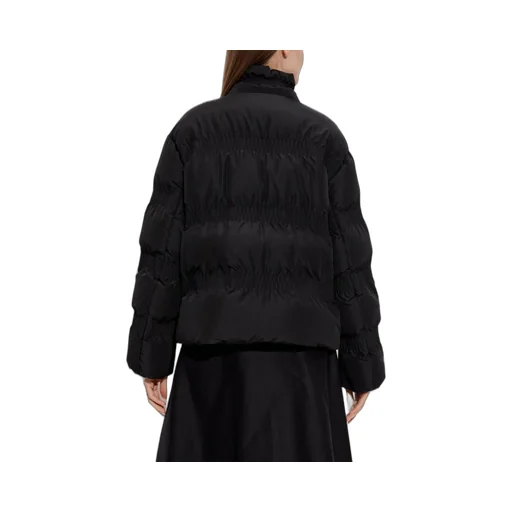 Moncler Ravignan Gather-Quilted Short Down Jacket