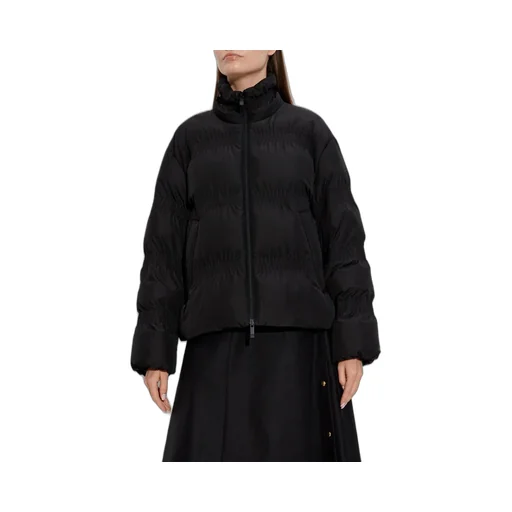 Moncler Ravignan Gather-Quilted Short Down Jacket