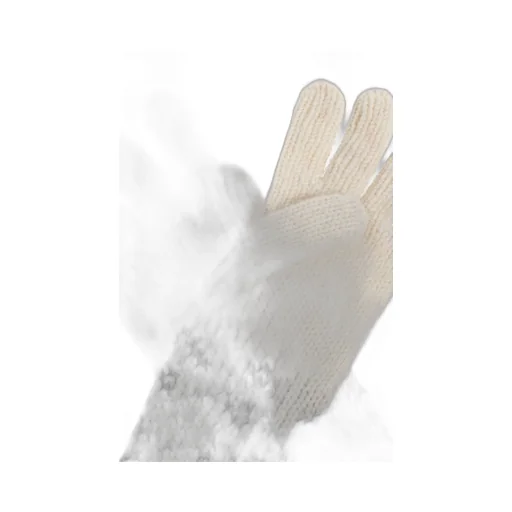 Moncler Crystal-Embroidered Knit Gloves