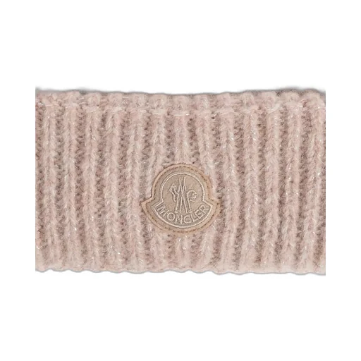 Moncler Logo Patch Knitted Beanie