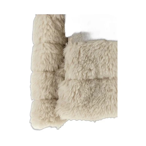 Moncler Verie Teddy Hooded Short Down Jacket