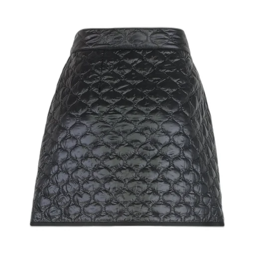 Moncler Logo Patch Padded Mini Skirt