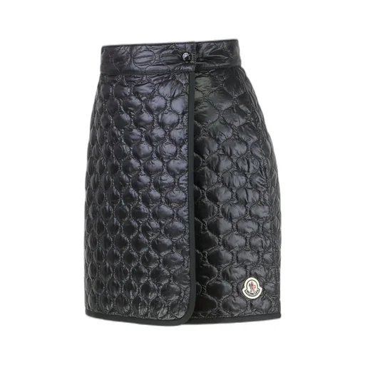 Moncler Logo Patch Padded Mini Skirt