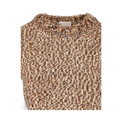 Moncler Logo Patch Crewneck Jumper