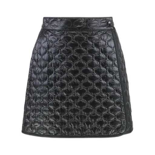 Moncler Logo Patch Padded Mini Skirt