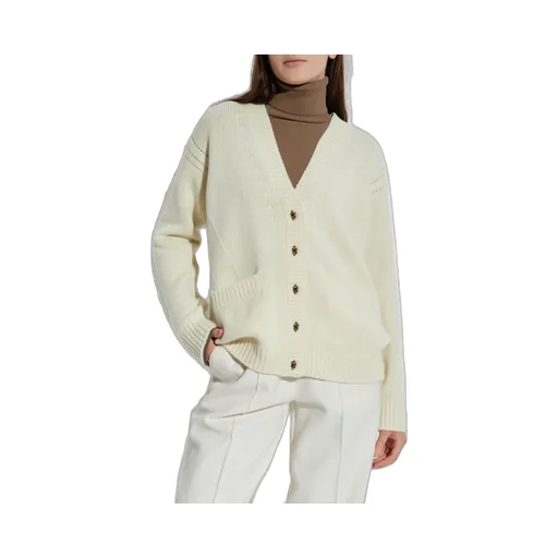 Moncler V-Neck Button-Up Cardigan