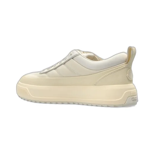 Moncler Round-Toe Lace-Up Sneakers