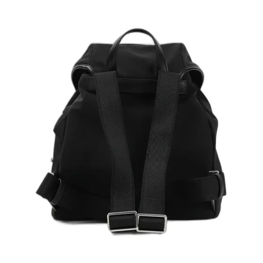 Moncler Logo Patch Buckle Detailed Backpack