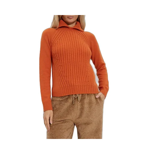 Moncler Logo Patch High Collar Jumper