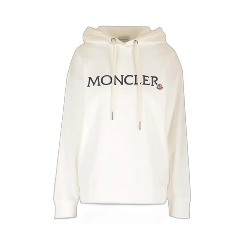 Moncler Logo Embroidered Drawstring Hoodie