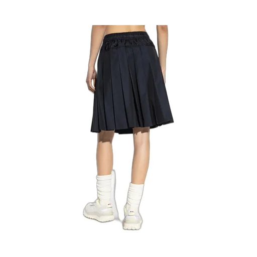 Moncler Pleated Drawstring Skirt