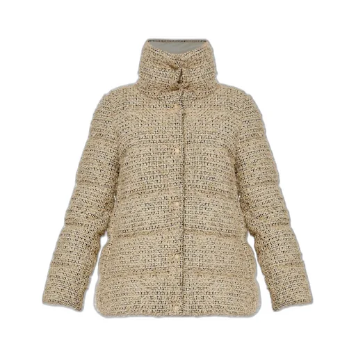 Moncler Cochelle Tweed Short Down Jacket
