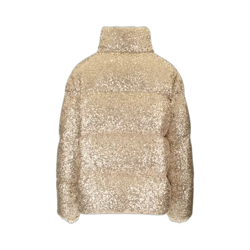 Moncler Anternes Sequin-Embroidered Short Down Jacket