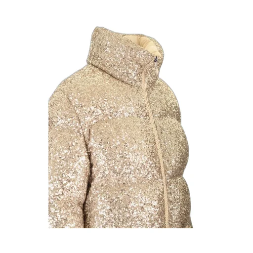 Moncler Anternes Sequin-Embroidered Short Down Jacket