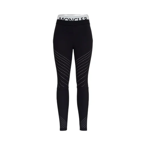 Moncler Elastic Logo Band Leggings