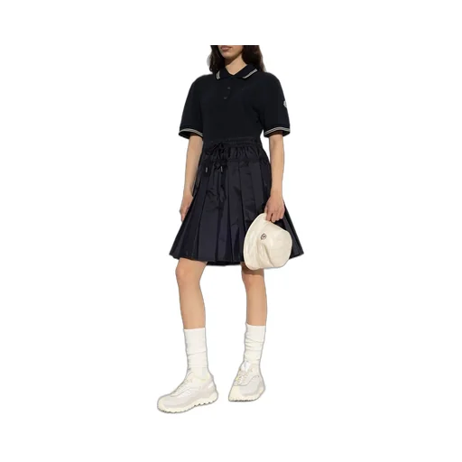 Moncler Panelled Short-Sleeve Polo Dress