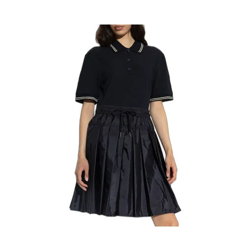 Moncler Panelled Short-Sleeve Polo Dress