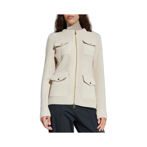Moncler Padded Back Zipped Cardigan